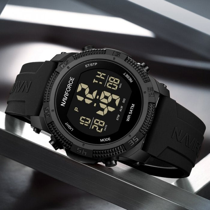 Naviforce Europe Black Men’s Tactical Watch