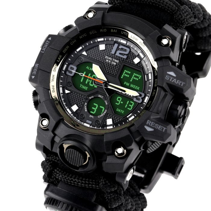 Besta Life Pro AllBlack Men’s Tactical Watch