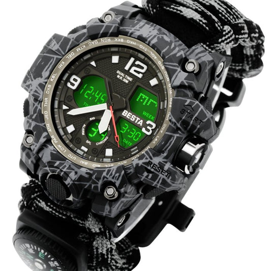 Besta Life Pro Grey Men’s Tactical Watch