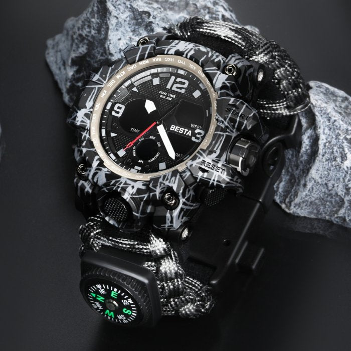 Besta Life Pro Grey Men’s Tactical Watch