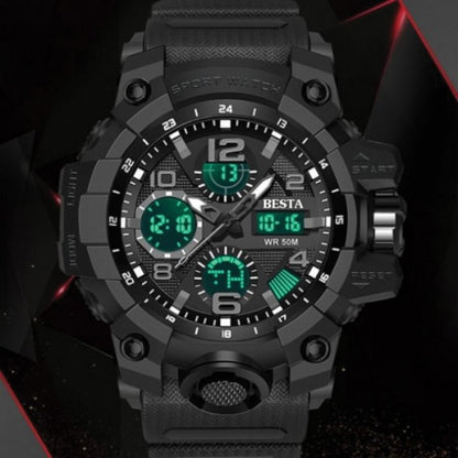 Besta Power Men’s Tactical Waterproof Watch
