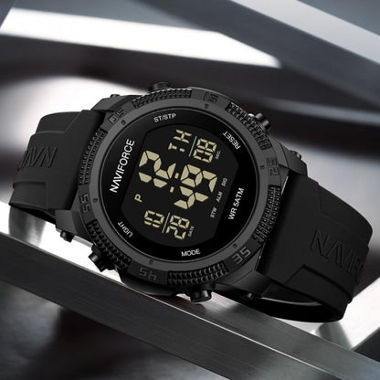 Naviforce Europe Black Men’s Tactical Watch